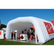 6x4x3m Inflatable Advertising Tent Inflatable Channel Aisle with Air Blower for Exhibition Trade Show Business Rent